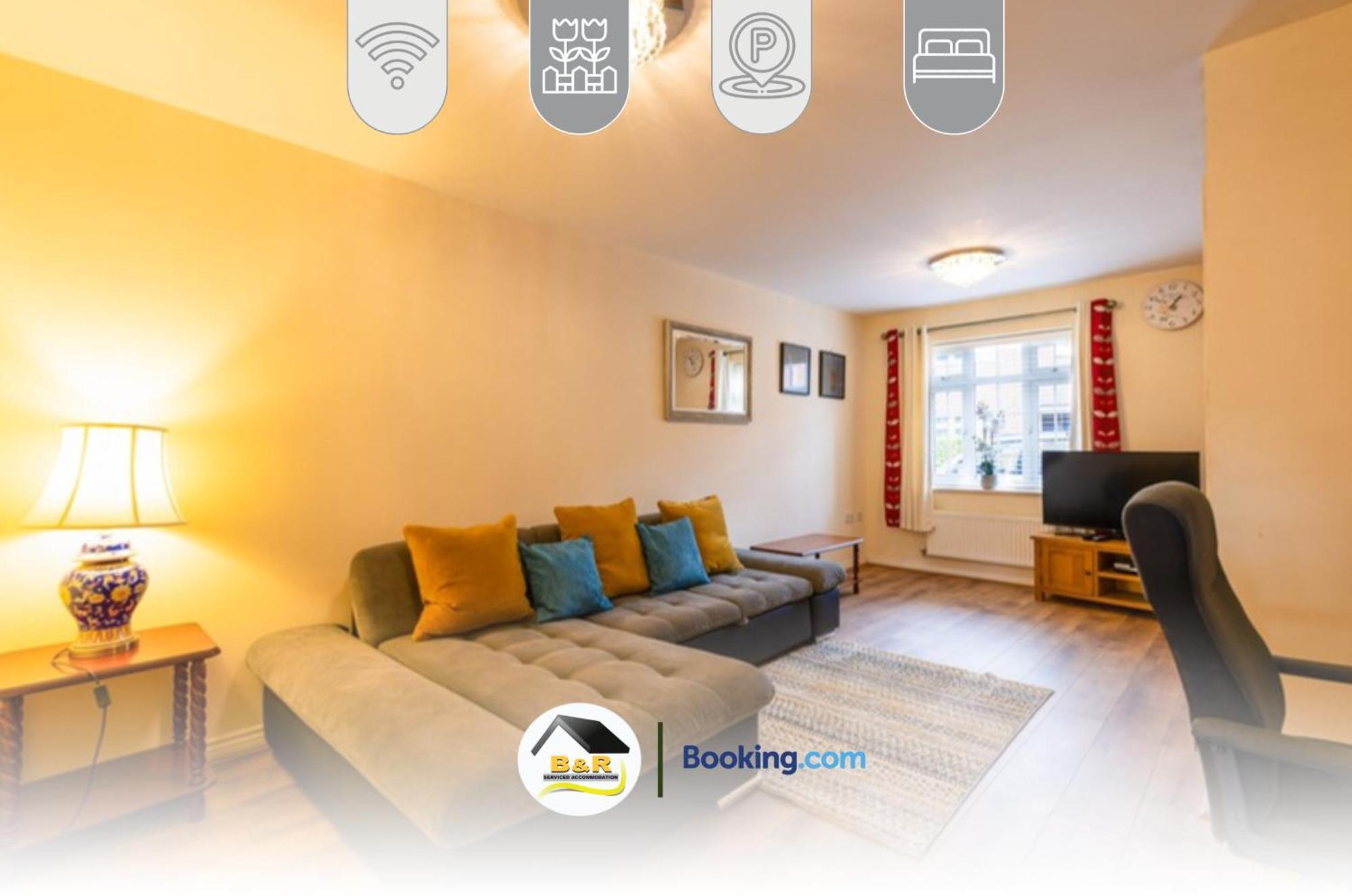 3 Bedroom House By B And R Serviced Accommodation Amesbury With Super Fast Wi-Fi 145Mbps Zewnętrze zdjęcie